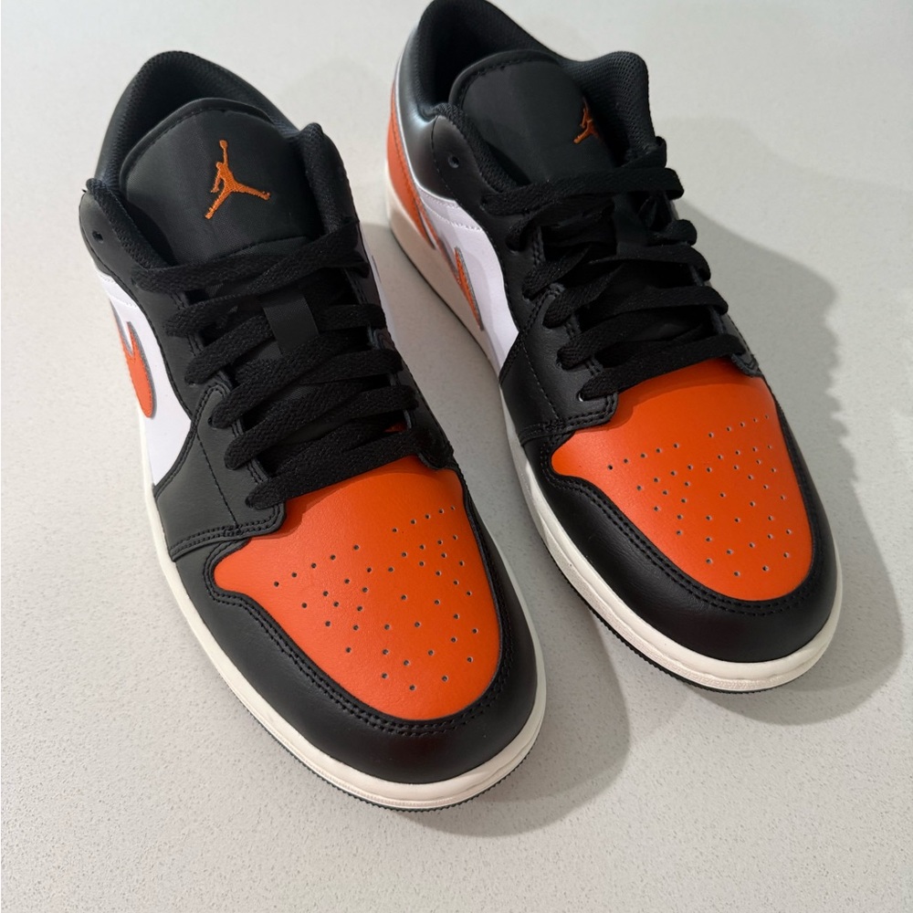 Nike Air Jordan 1 Low Black Orange White